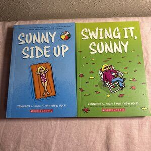 Sunny Side Up and Swing It, Sunny (Scholastic) Lot Of 2 Books